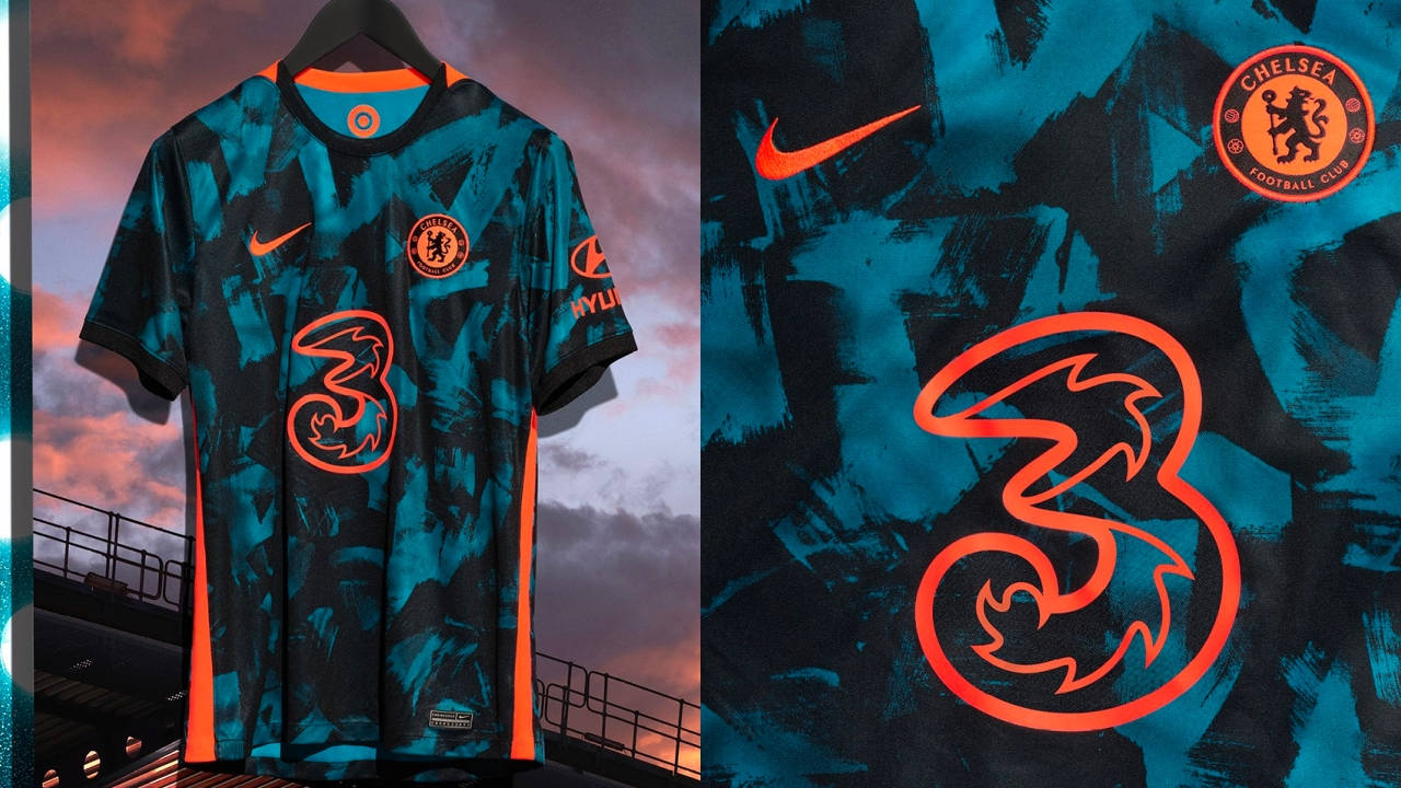 Chelsea Unveil 2021/22 Third Kit Inspired by London's Energy and Style