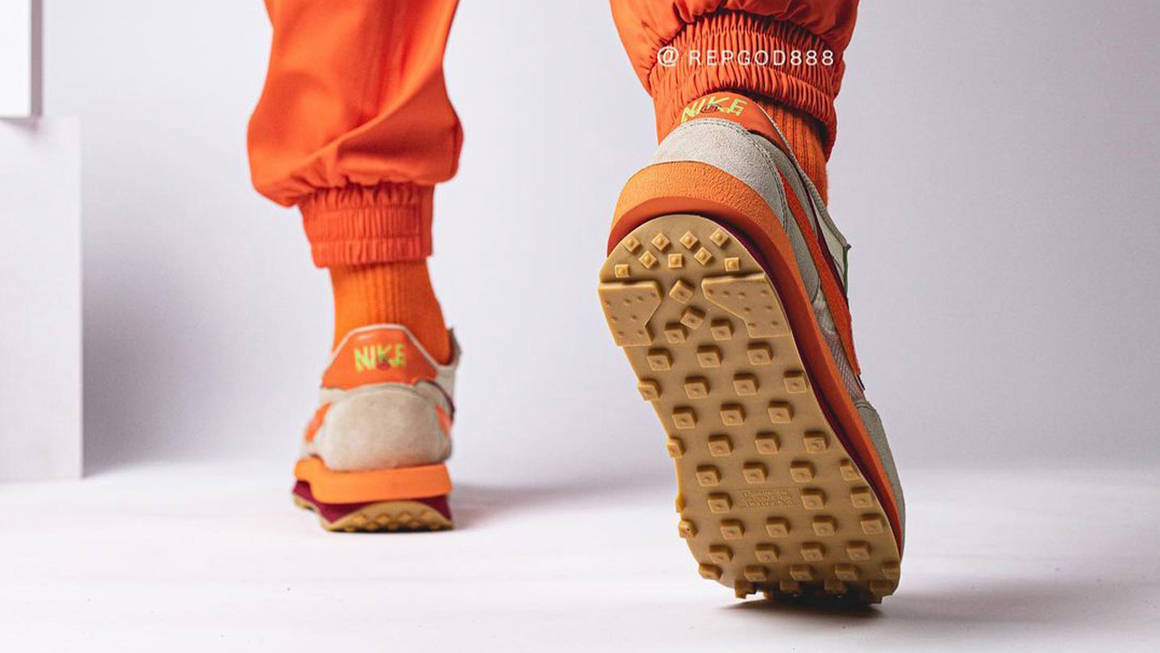 ldwaffle x sacai x clot orange blaze stockx
