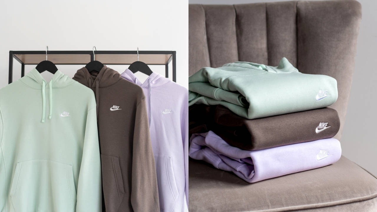 Add Some Colourful Style Back Into Your Fits With These Nike Sportswear Club Fleece Pullover Hoodies