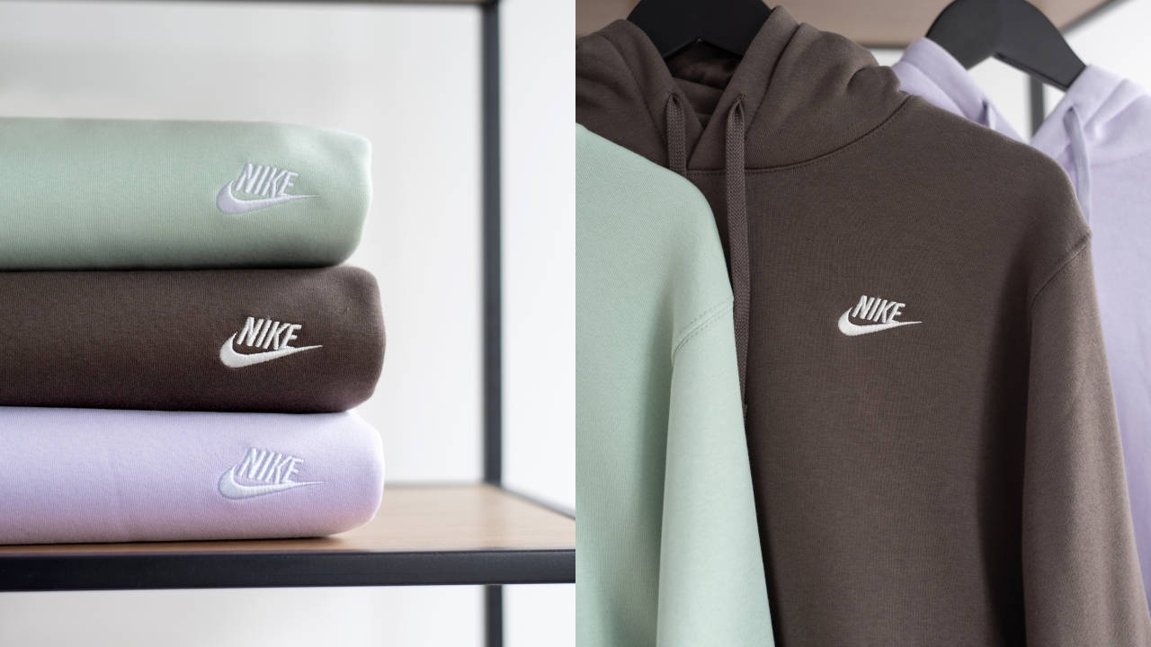 Add Some Colourful Style Back Into Your Fits With These Nike Sportswear Club Fleece Pullover Hoodies