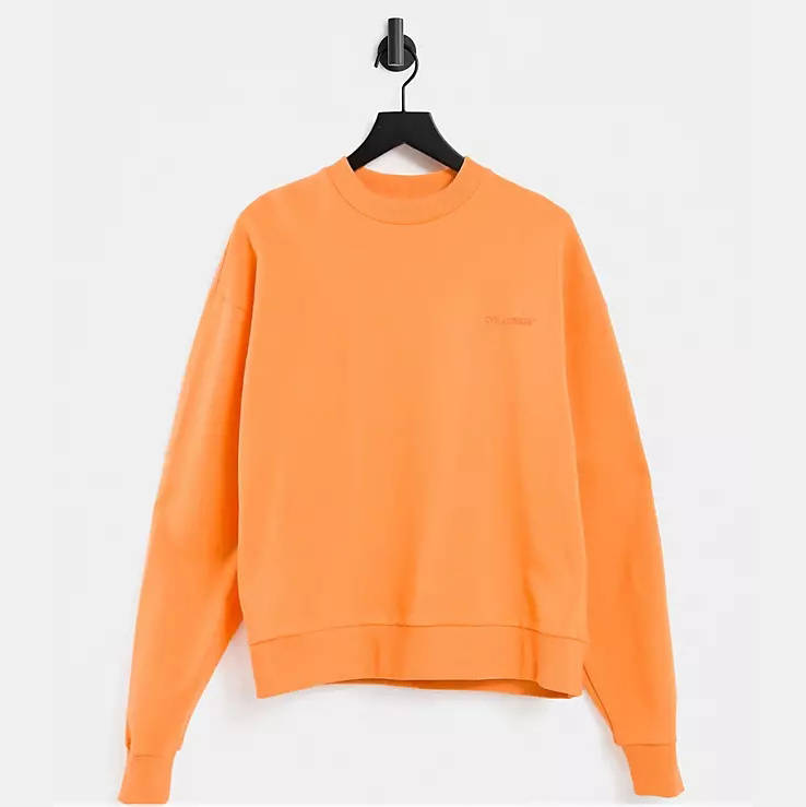COLLUSION Unisex Cropped Sweatshirt
