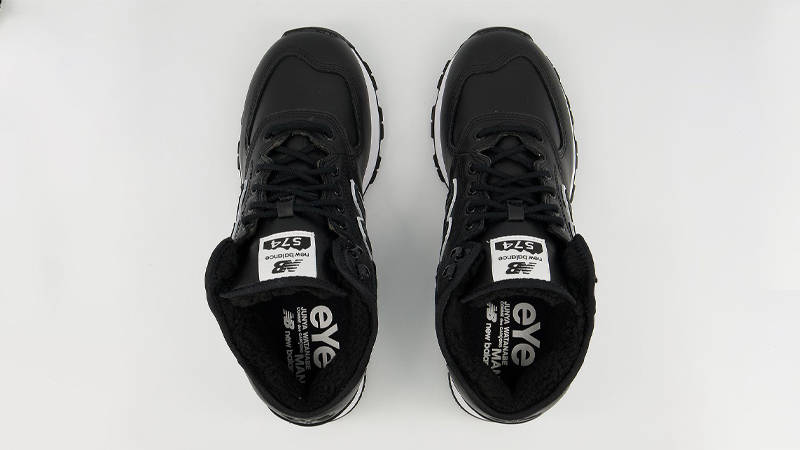 Comme Des Garcons x New Balance 574 Black Middle