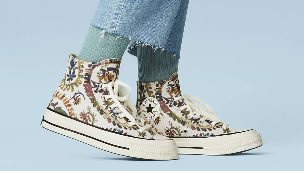 Converse Chuck 70 Fall Florals Field Surplus Wheat