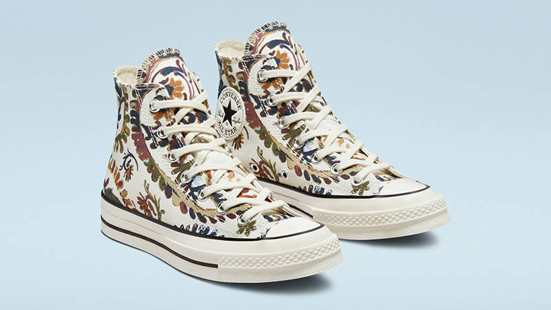 Converse Chuck 70 Fall Florals Field Surplus Wheat