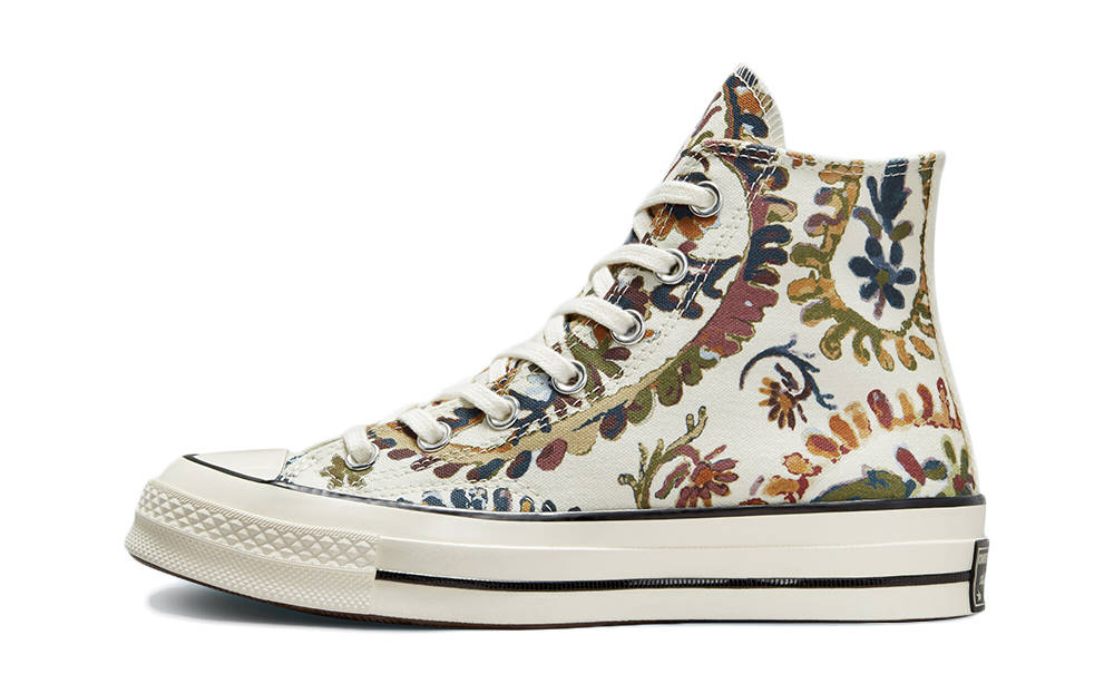 Converse Chuck 70 Fall Florals Field Surplus Wheat