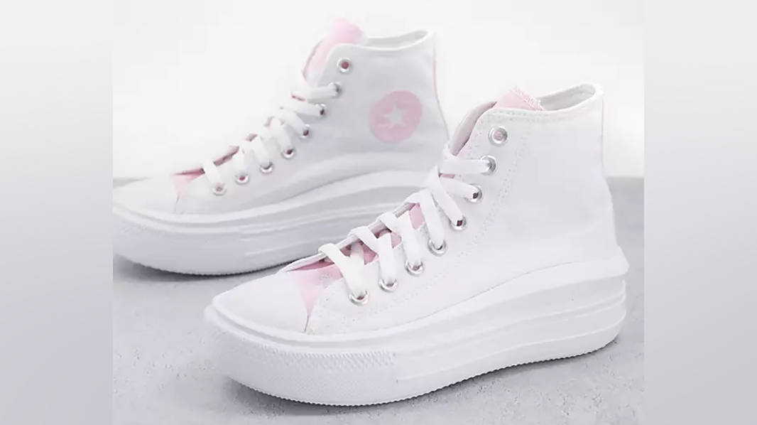 Converse Chuck Taylor Move White Light Pink