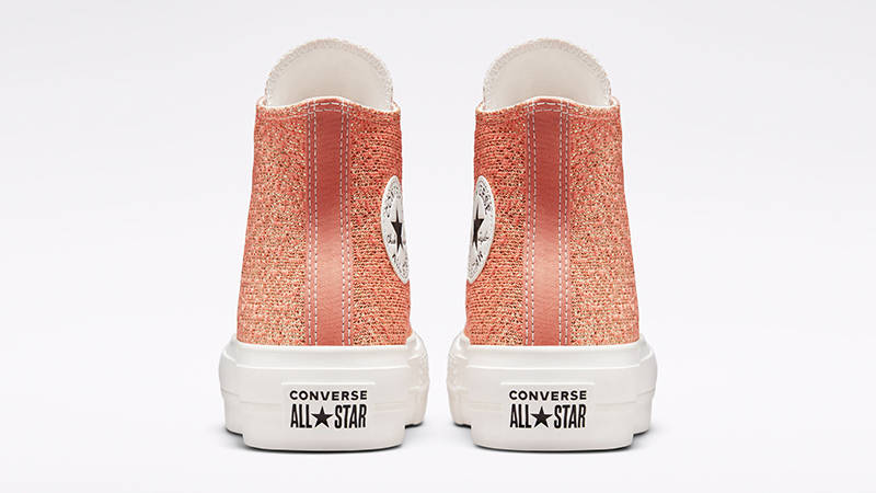 Converse Chuck Taylor Platform Metallic Shimmer Clay