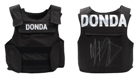 The 1-Of-1 Kanye West "DONDA" Bulletproof Vest Sells for a Whopping $20k