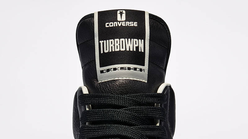 DRKSHDW Rick Owens x Converse TURBOWPN Hi 172342C Detail