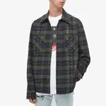END x Off-White Till The End Flannel Shirt OMGA133T21FAB0024555 Front