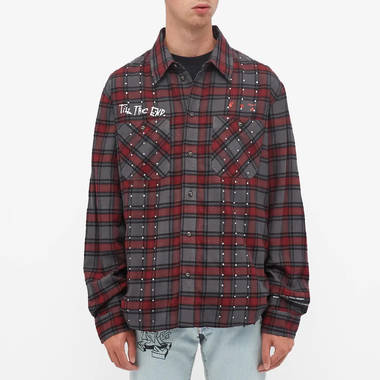 END x Off-White Till The End Flannel Shirt