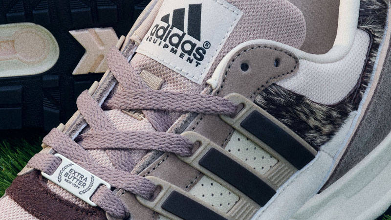 Extra Butter x adidas EQT CSG Equipment 91 Closeup