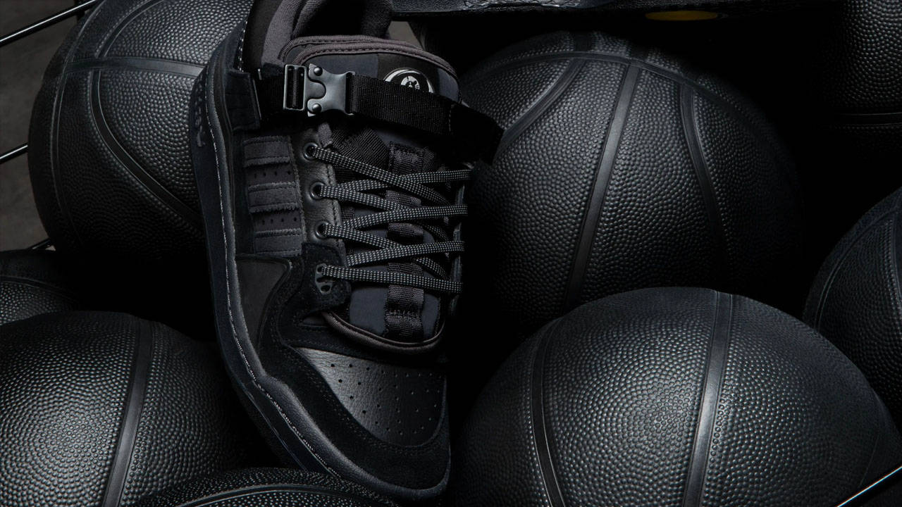 Bad Bunny x adidas Forum Buckle Low "Triple Black"