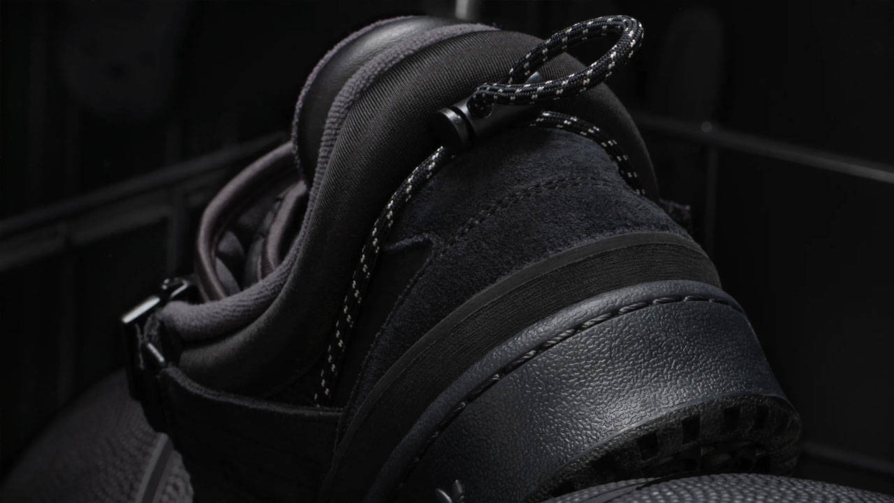 Bad Bunny x adidas Forum Buckle Low "Triple Black"