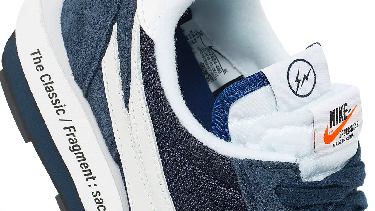 fragment x sacai x nike ldwaffle blue void