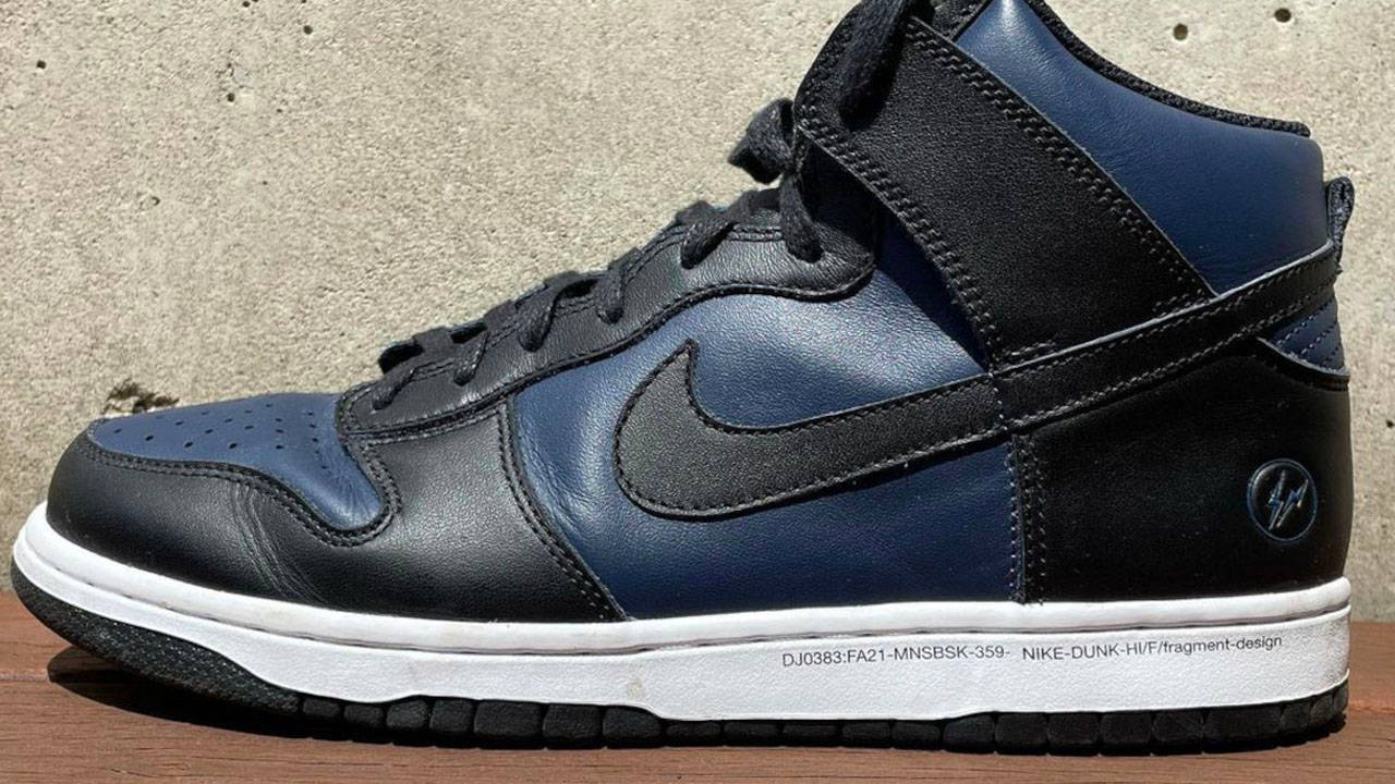 fragment design x Nike Dunk High
