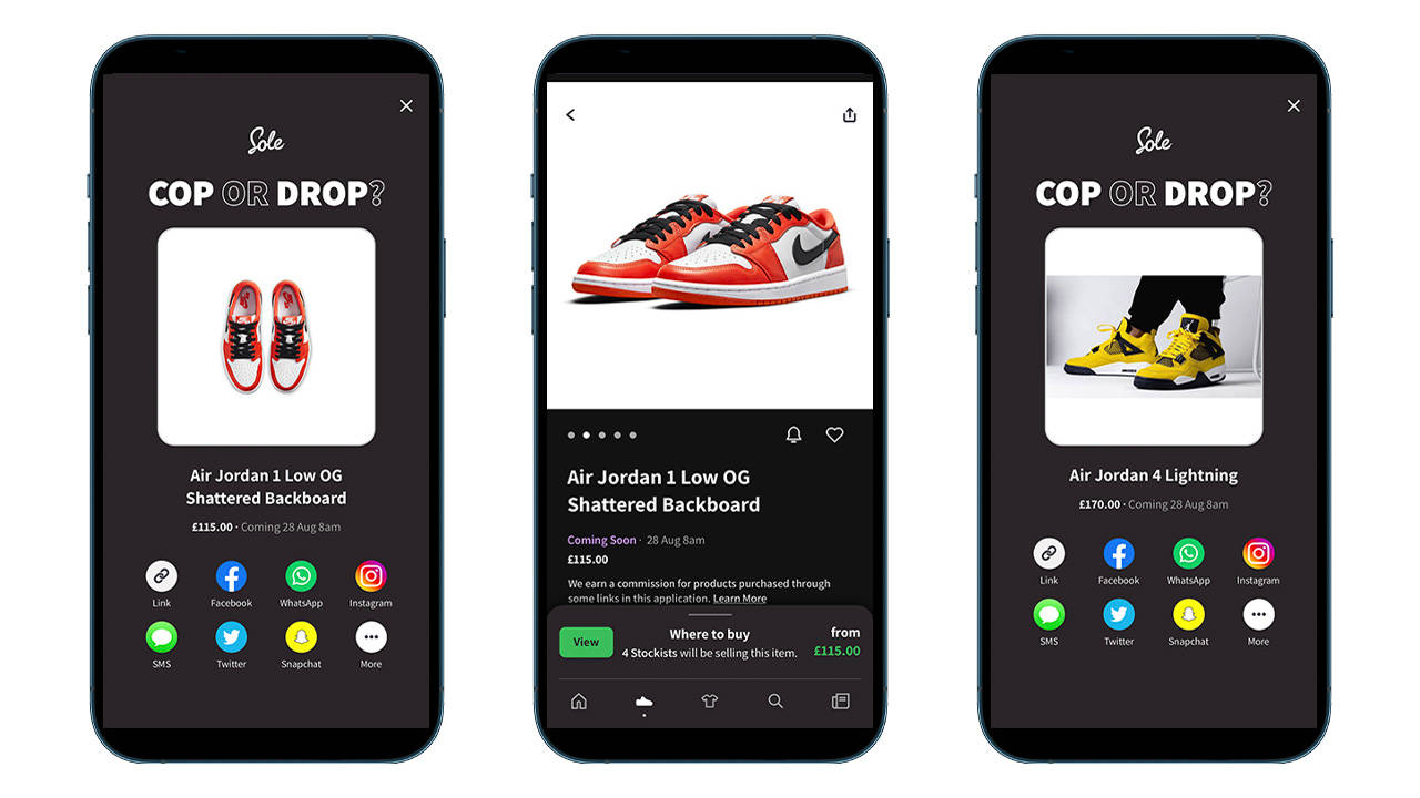 The Sole Supplier's Latest App Update Is Stuffed With New Features!
