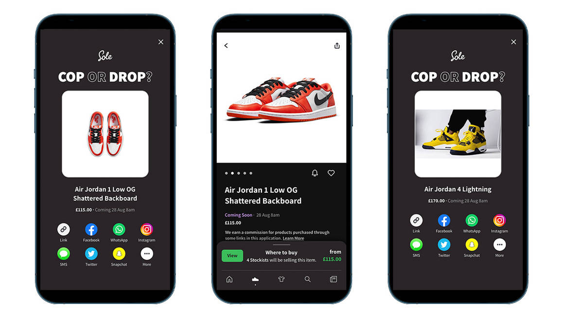 The Sole Supplier's Latest App Update Is Stuffed With New Features