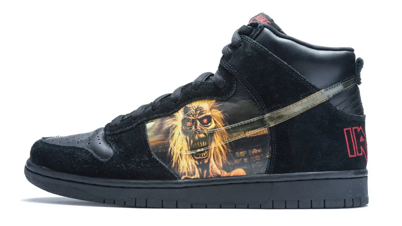 Heavy metal store sneakers