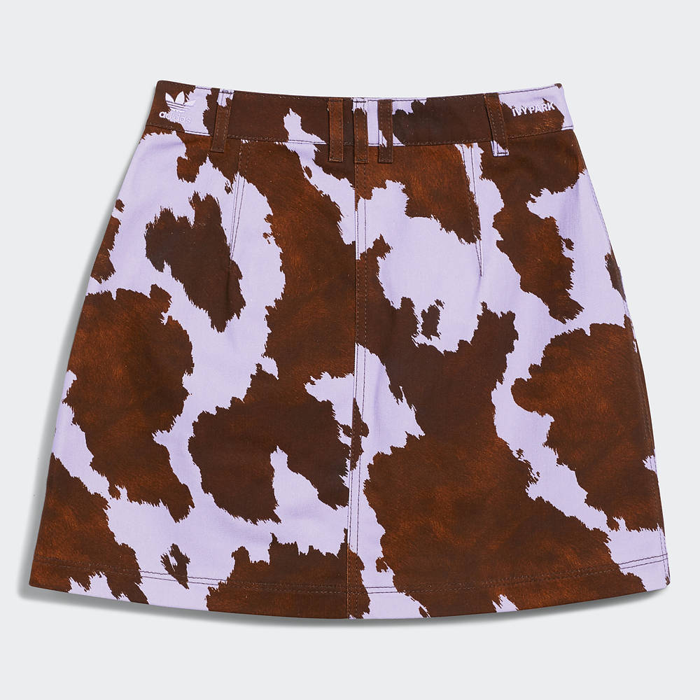 denim cow print skirt ivy park