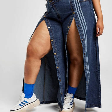 IVY PARK x adidas Denim Snap Pants (Plus Size)