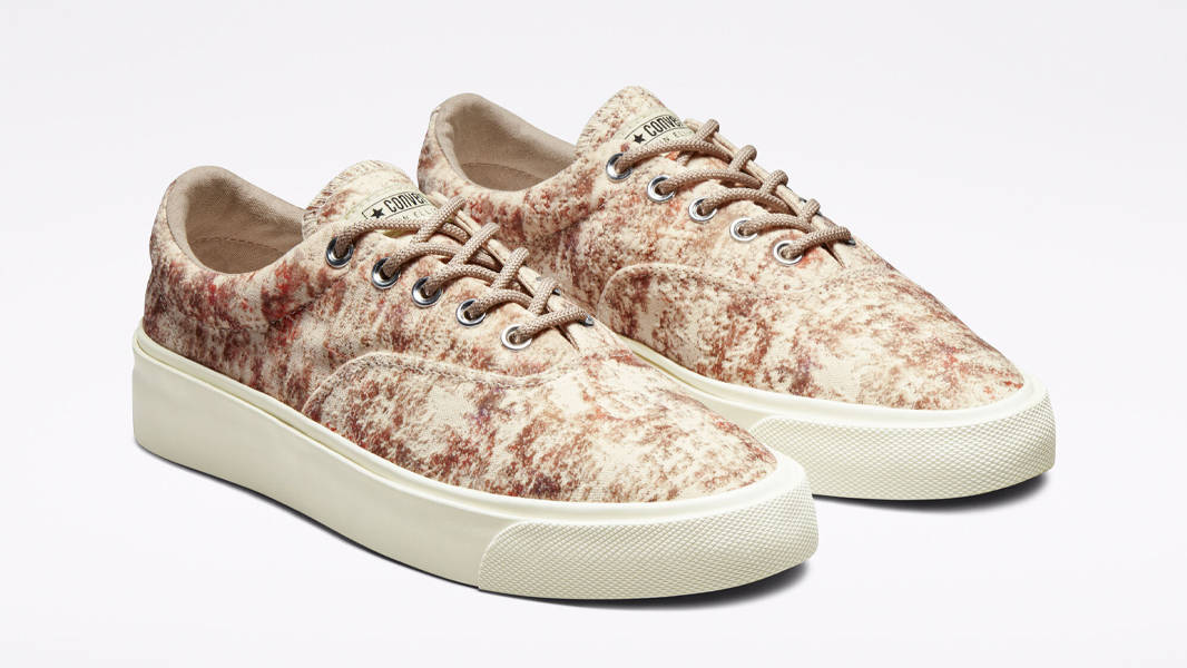John Elliott x Converse Skidgrip Antique White Front