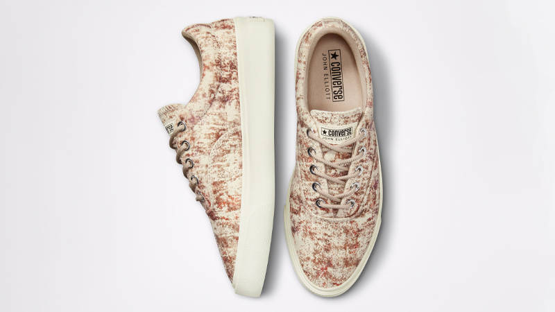 John Elliott x Converse Skidgrip Antique White Middle