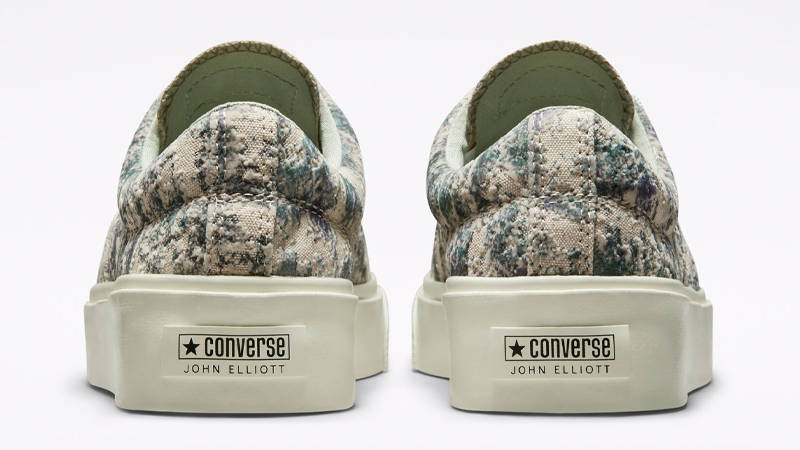 John Elliott x Converse Skidgrip French Oak Back