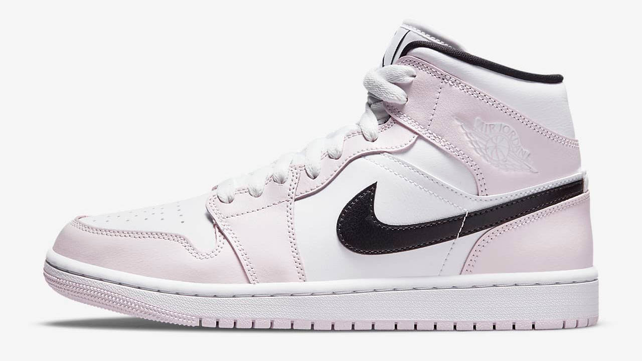 Jordan 1 Mid Barely Rose