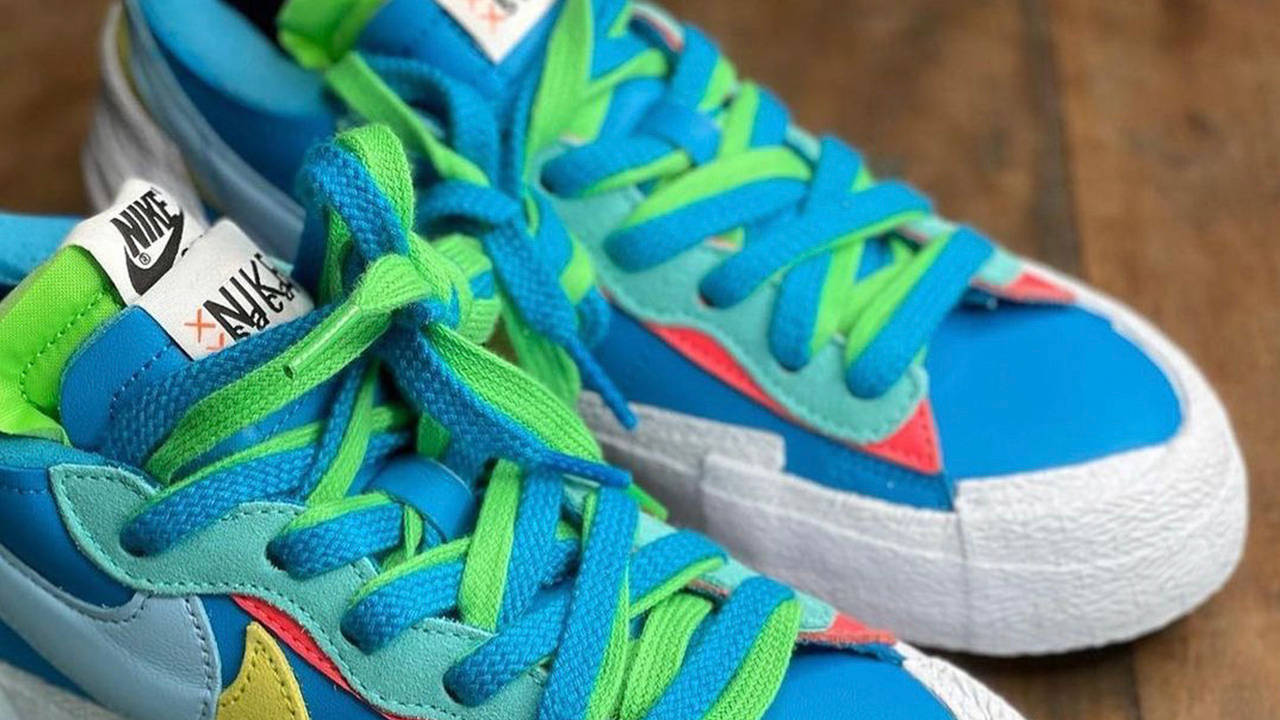 KAWS x sacai x Nike Blazer Low "Blue"
