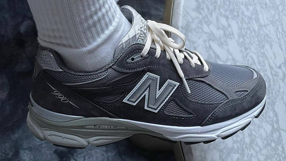 Image via ronniefieg KITH x New Balance 990v3 Tornado