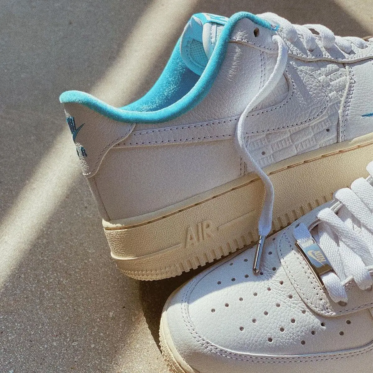 Images of the KITH x Nike Air Force 1 'Hawaii' Have Surfaced