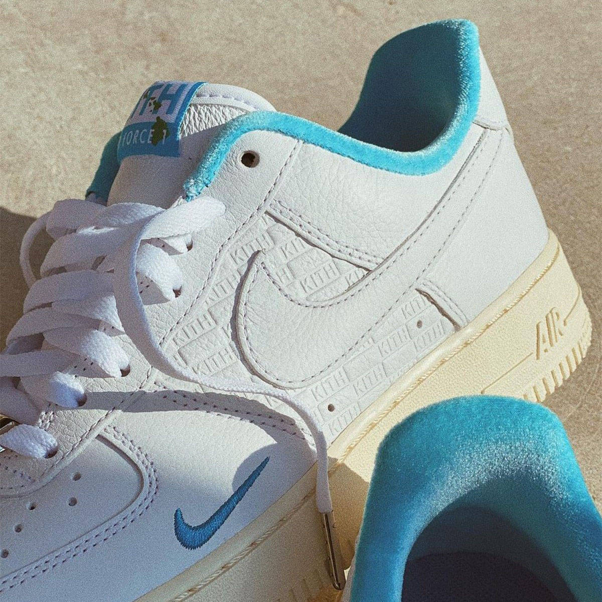 Images of the KITH x Nike Air Force 1 'Hawaii' Have Surfaced | The