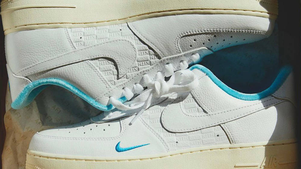 Image via Ronnie Fieg KITH x Nike Air Force 1 "Hawaii"