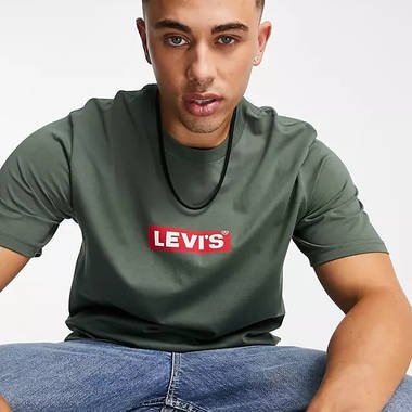 Levi's Relaxed Fit Boxtab Logo T-Shirt