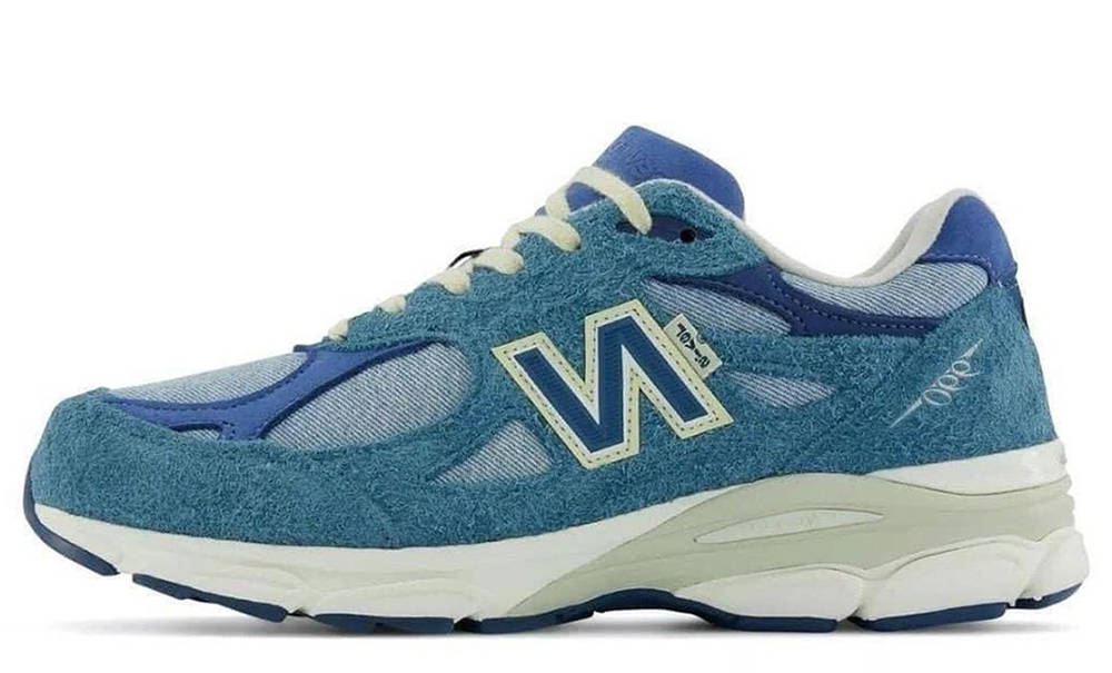 リーバイス×NEW BALANCE 990V3 blue 29cm 藤原裕着用 New Balance 990v3 \\"Mallard X リーバイス×ニューバランス、990v3のコラボスニーカー。メイドインUSA
