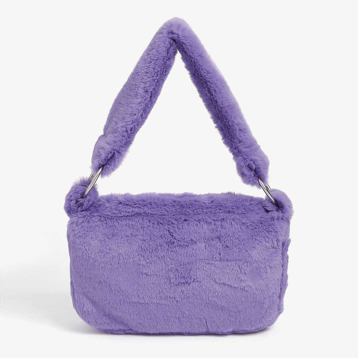 Lolita Jade Faux-Fur Shoulder Bag