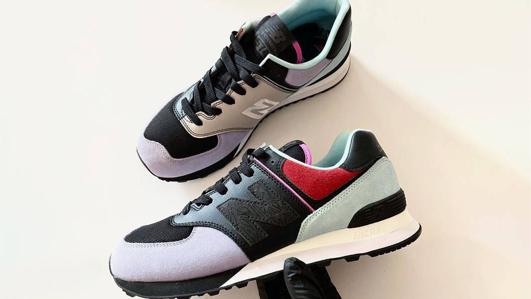 Louis De Guzman x New Balance 574 Black Side