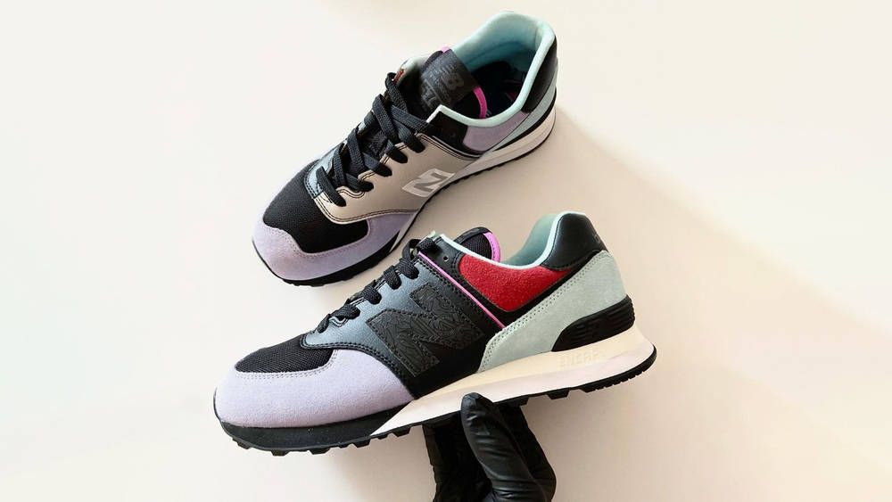 image via louisdeguzman Louis de Guzman x New Balance 574