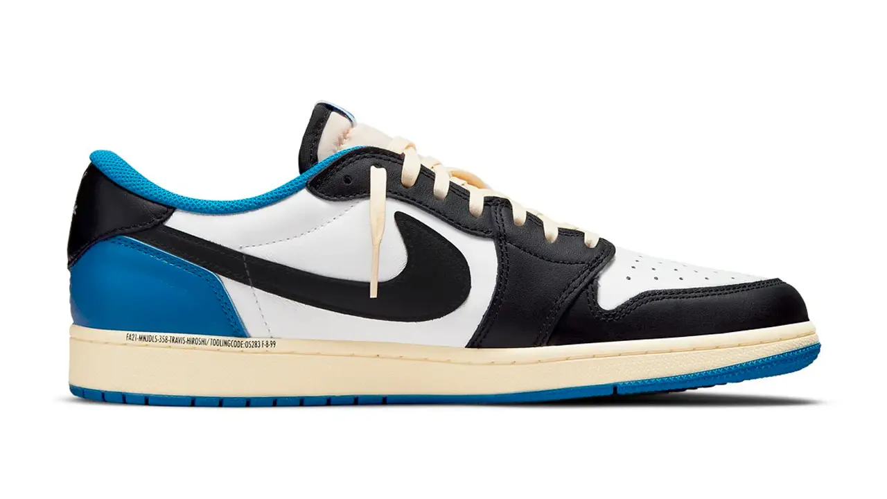 The Travis Scott x fragment design x Air Jordan 1 Low is This