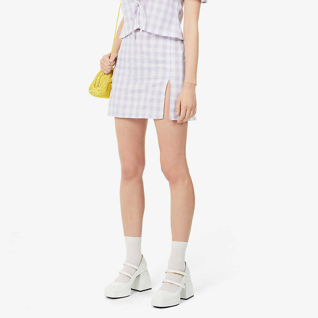 Maison Cléo Cotton Mini Skirt