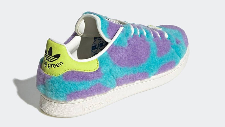Monsters Inc. x adidas Stan Smith Mike and Sulley Back