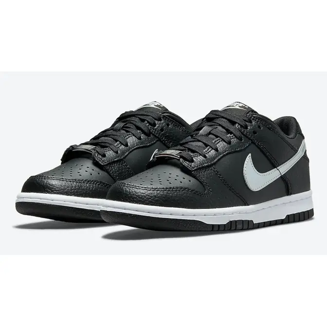 NBA x Nike Dunk Low GS Black Silver | Where To Buy | DC9560-001 | The ...
