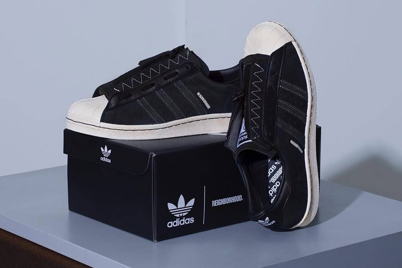 Neighborhood x adidas Superstar 80s