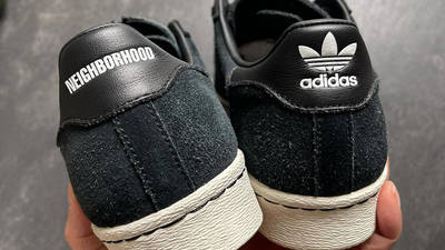 Neighborhood x adidas Superstar 80s Black Back
