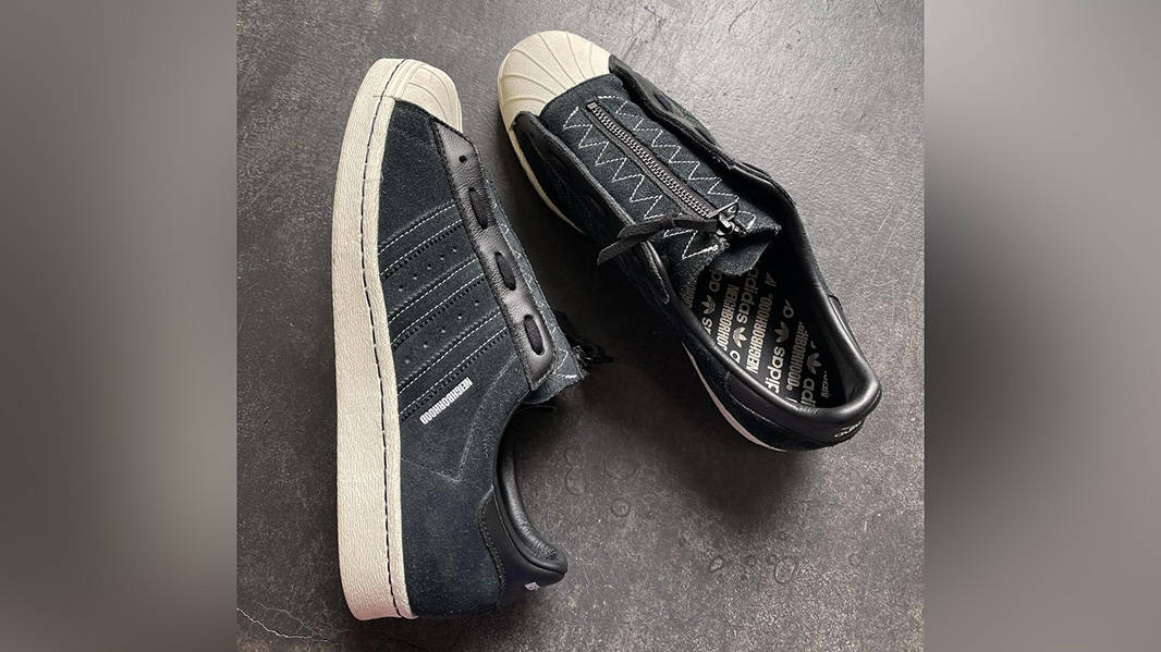 Neighborhood x adidas Superstar 80s Black Top