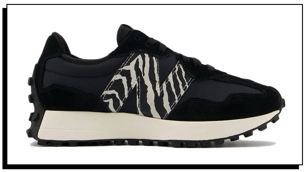 New Balance 327 Black Zebra