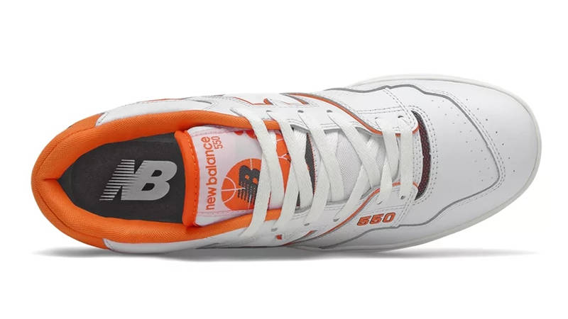 New Balance 550 White/ Orange