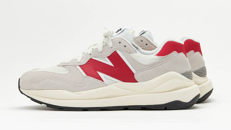 New Balance 57-40 Grey Red M5740CC Side