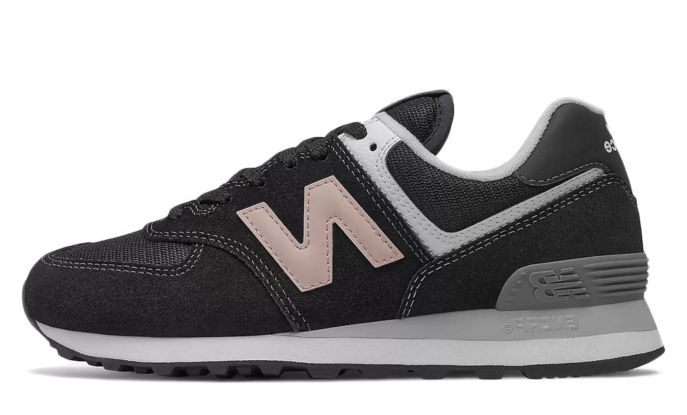New Balance 574 Black Oyster Pink